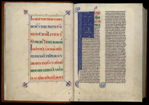 Grande Bible de Clairvaux, en cinq volumes