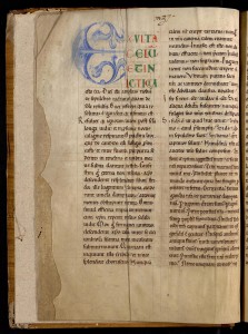 : Sermons des Pères de l’Eglise. MGT, ms. 188, f. 2v-3r. 