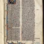 Saint Thomas d’Aquin, Somme théologique. MGT, ms 499, t. 1, f. 1.