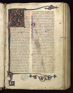 Gilles de Rome, Du gouvernement des Princes. MGT, ms. 989, f. 9. 