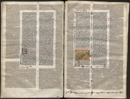 Corpus juris civilis, Primum volumen. Montpellier, BU, Médecine, H8, f. 10v-11r.