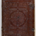 Reliure romane, manuscrit du Prince Henri Ms 1023bis plat sup.