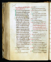 Usages cisterciens : Instituta capituli generalis. Troyes, MGT, ms. 186v.