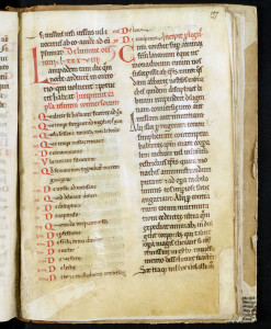 Usages cisterciens : Usus conversorum. Troyes, MGT, ms. 591, f. 197r.