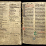 Début du troisième volume du grand légendier de Clairvaux en sept volumes. MGT, ms 1, f. 1.