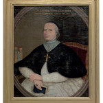 Potrait de Dom Rocourt, dernier abbé de Clairvaux. MGT